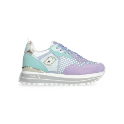 Clearance Liu-Jo Sneakers Maxi Wonder Améthyste/Émeraude
