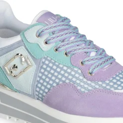 Clearance Liu-Jo Sneakers Maxi Wonder Améthyste/Émeraude