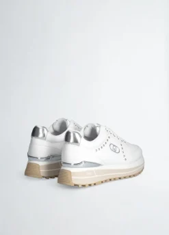 Outlet Liu-Jo Sneakers Maxi Wonder Blanches