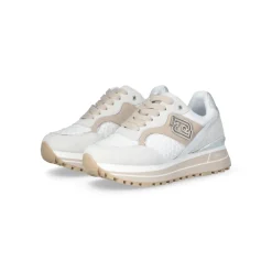 Discount Liu-Jo Sneakers Maxi Wonder Blanches Cassées