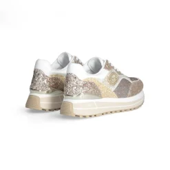 New Liu-Jo Sneakers Maxi Wonder Dorées