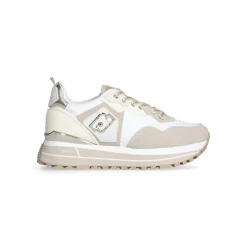 Femme Liu-Jo Sneakers Maxi Wonder Jaunes Sable