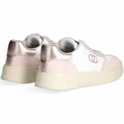 Femme Liu-Jo Sneakers Me en Cuir peche