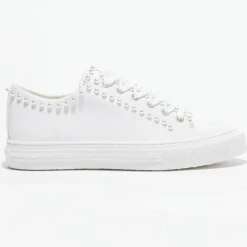 Femme Stuart Weitzman Sneakers Oli blanches