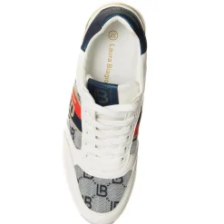 Femme Laura Biagiotti Sneakers Ossy blanc/rouge/bleu marine