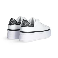 Femme Liu-Jo Sneakers Selma Blanches et Noires