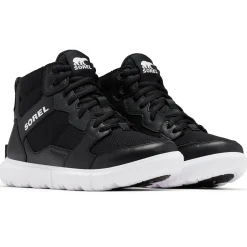 Femme Sorel Sneakers en Cuir & Textile Explorer™ II noires