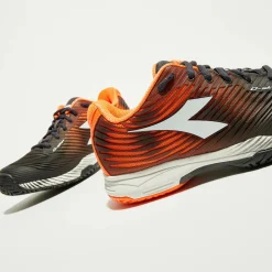 Homme Diadora Sneakers tennis Competition noir/orange