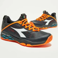 Homme Diadora Sneakers tennis Speed noir/orange