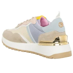 Femme CafèNoir Sneakers Timy blanc/beige/rose/bleu