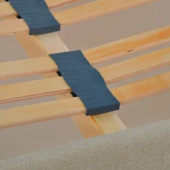 Hot Hypsom Sommier en bois Kit Lino beige - 140x190 cm