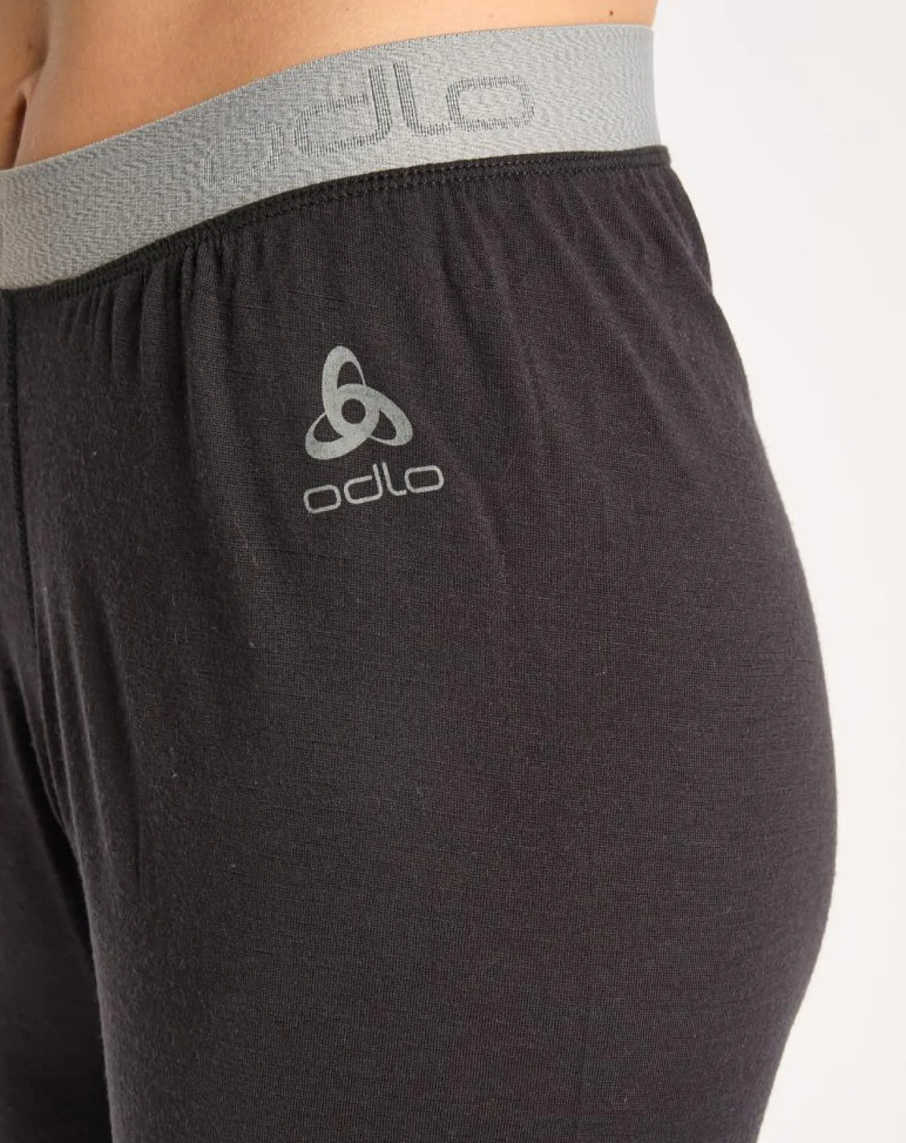 Clearance Odlo Sous-pantalon thermique 100% Laine Merino Natural noir