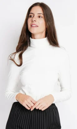 Outlet Assuili Sous-pull en Soie mélangée naturel