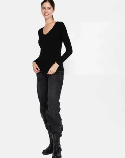 Femme Assuili Sous-pull Marilyne noir