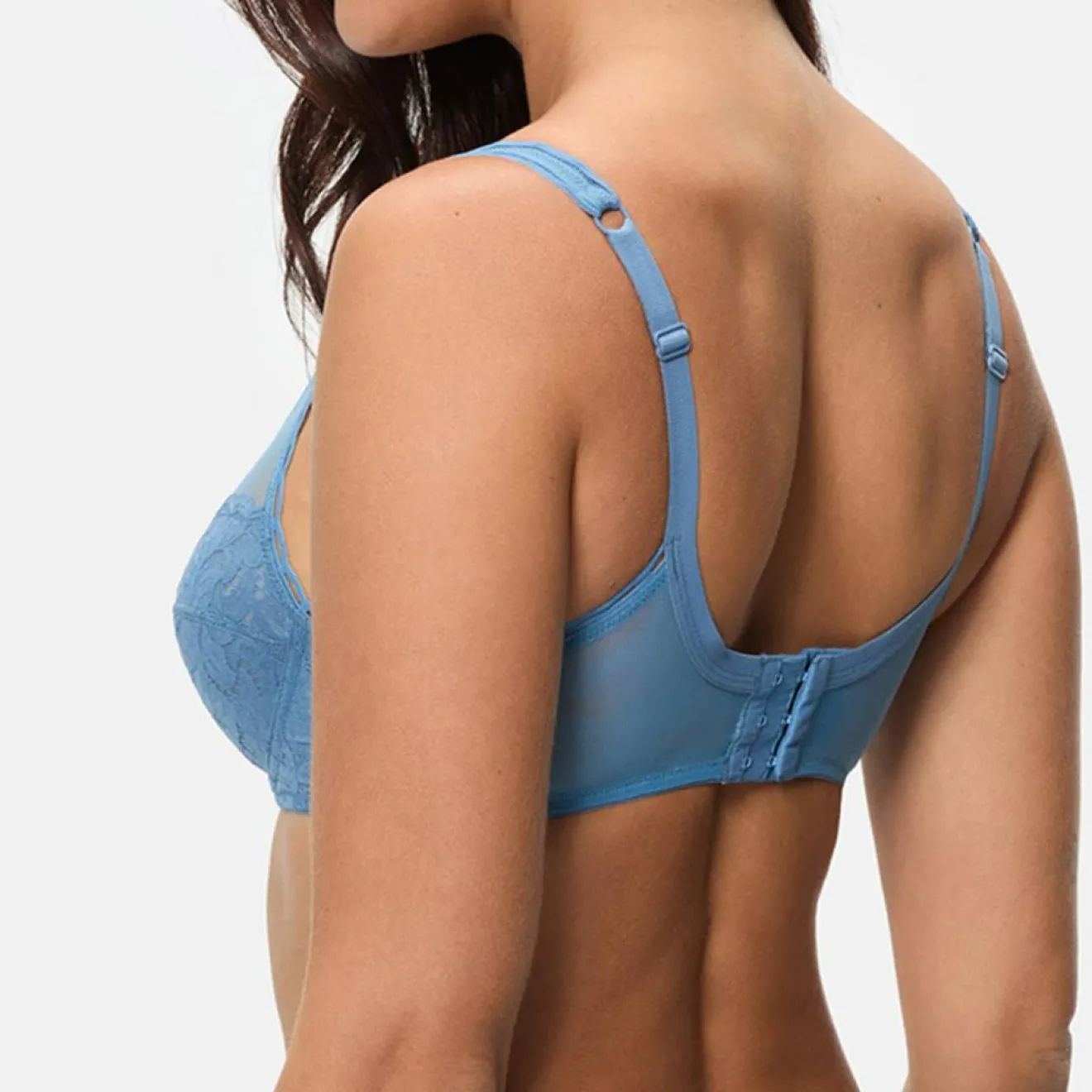 Clearance Playtex Soutien-gorge avec armatures Coeur Croisé Feminin Dentelle bleu