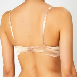 Hot Huit Soutien-gorge avec armatures en Soie mélangée Gone With The Wing nude
