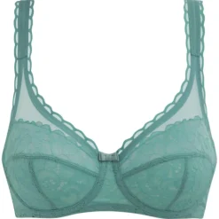 Femme Playtex Soutien-gorge Coeur Croisé Feminin Dentelle bleu turquoise