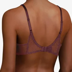 Femme Chantelle Soutien-gorge corbeille balconnet Waltz marron cardinal
