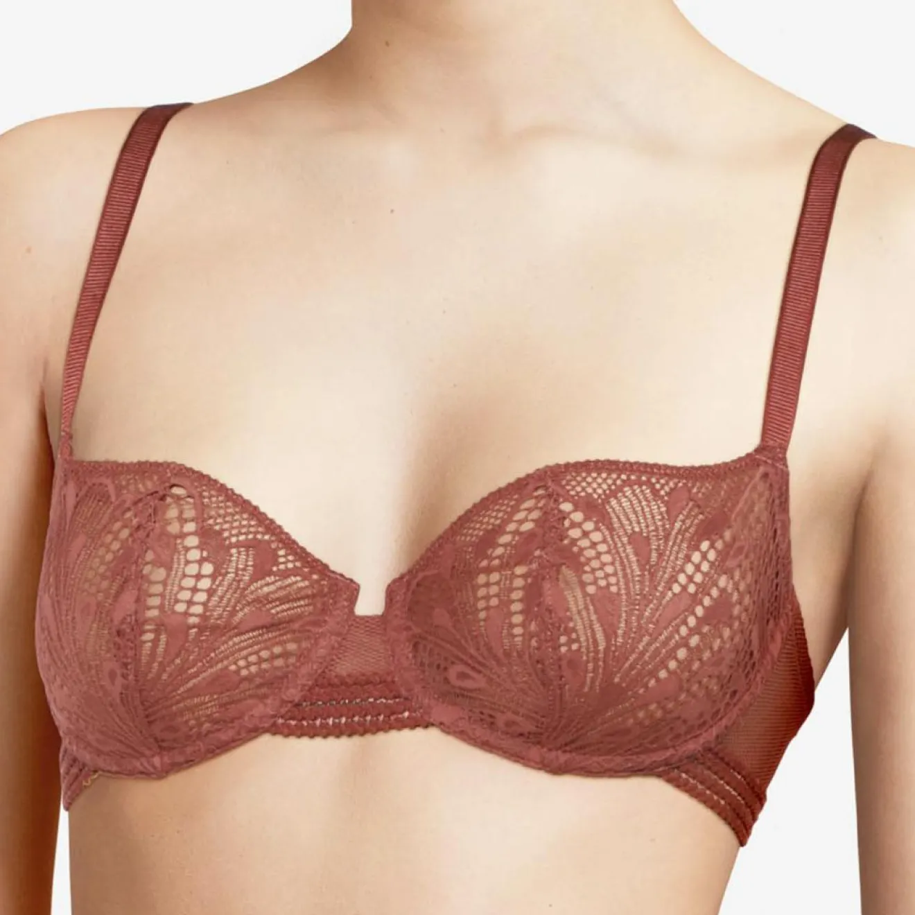 Femme Passionata Soutien-gorge corbeille soft Thelma terracotta