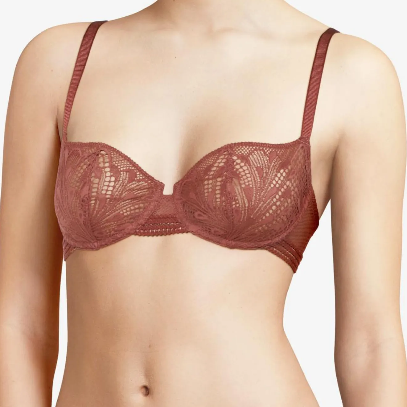 Femme Passionata Soutien-gorge corbeille soft Thelma terracotta