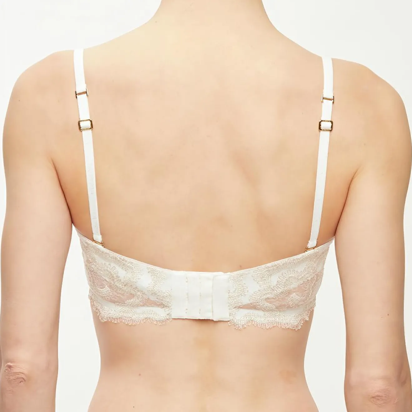 Best La Perla Soutien-gorge Crystal Forms blanc cassé