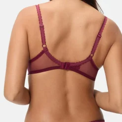 Femme Playtex Soutien-gorge Flower Elegance rouge cerise