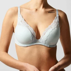 Femme Passionata Soutien-gorge plongeant Brooklyn bleu clair