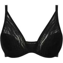 Chantelle Soutien-gorge plongeant Likeness noir/doré
