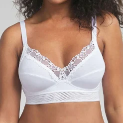 Femme Playtex Soutien-gorge sans armatures Feel Good Support blanc