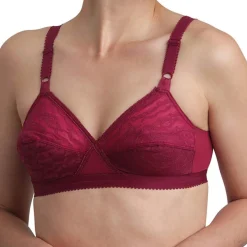Femme Playtex Soutien-gorge sans armatures Coeur Croisé cerise