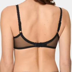 Clearance Playtex Soutien-gorge sans armatures Flower Elegance noir