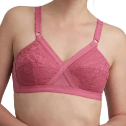 Clearance Playtex Soutien-gorge sans armatures Coeur Croisé rose