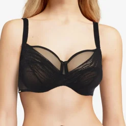 Femme Chantelle Soutien-gorge soft Likeness noir/doré