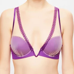 La Perla Soutien-gorge triangle avec armatures Moonstone violet