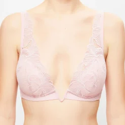 Femme La Perla Soutien-gorge triangle Garnet rose