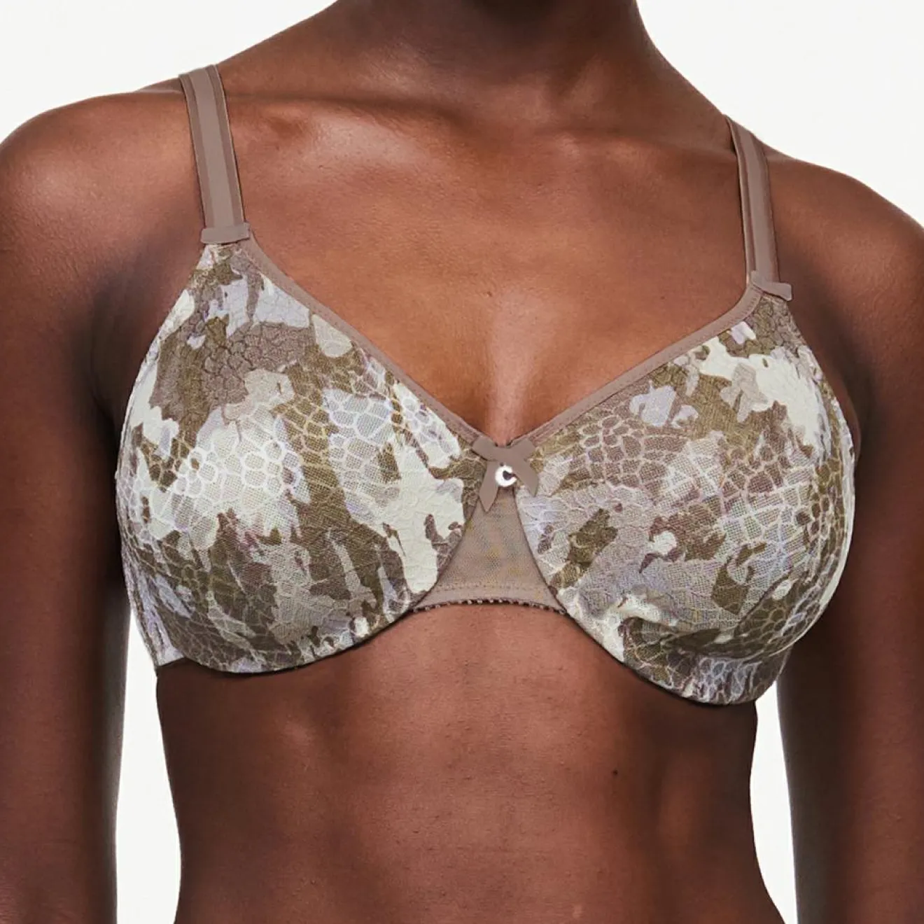 Outlet Chantelle Soutien-gorge Très Enveloppant avec armatures Magnifique camouflage multicolore