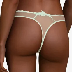 Outlet Passionata String White Nig vert atoll