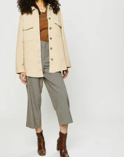 Femme Esprit Surchemise en Coton bio collection EDC by écrue