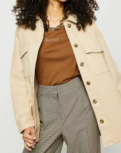 Femme Esprit Surchemise en Coton bio collection EDC by écrue