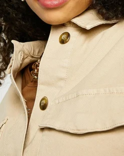 Femme Esprit Surchemise en Coton bio collection EDC by écrue