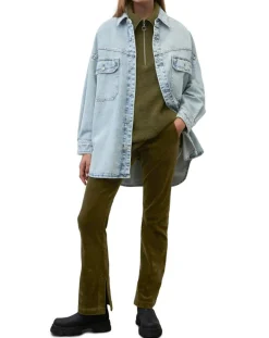 Femme Marc O'Polo Surchemise en jean poches bleu clair