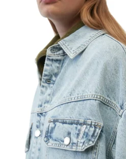 Femme Marc O'Polo Surchemise en jean poches bleu clair