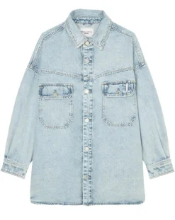 Femme Marc O'Polo Surchemise en jean poches bleu clair