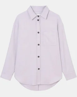 Femme Marc O'Polo Surchemise en Laine mélangée violet clair