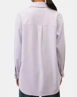 Femme Marc O'Polo Surchemise en Laine mélangée violet clair
