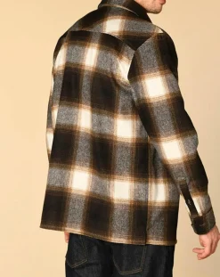 Homme Harris Wilson Surchemise en Laine mélangée Dewi beige/marron