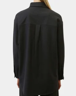 Femme Marc O'Polo Surchemise en Laine mélangée noire