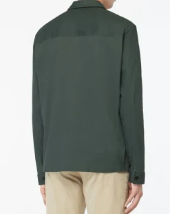 Homme Hackett London Surchemise Regular Fit Worker verte