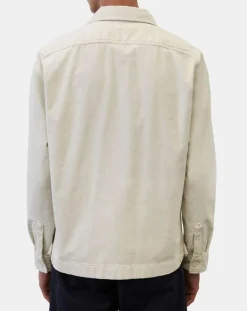 Homme Marc O'Polo Surchemise zippée en Velours milleraies écrue