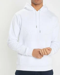 New Hackett London Sweat à capuche Aston Martin Racing blanc